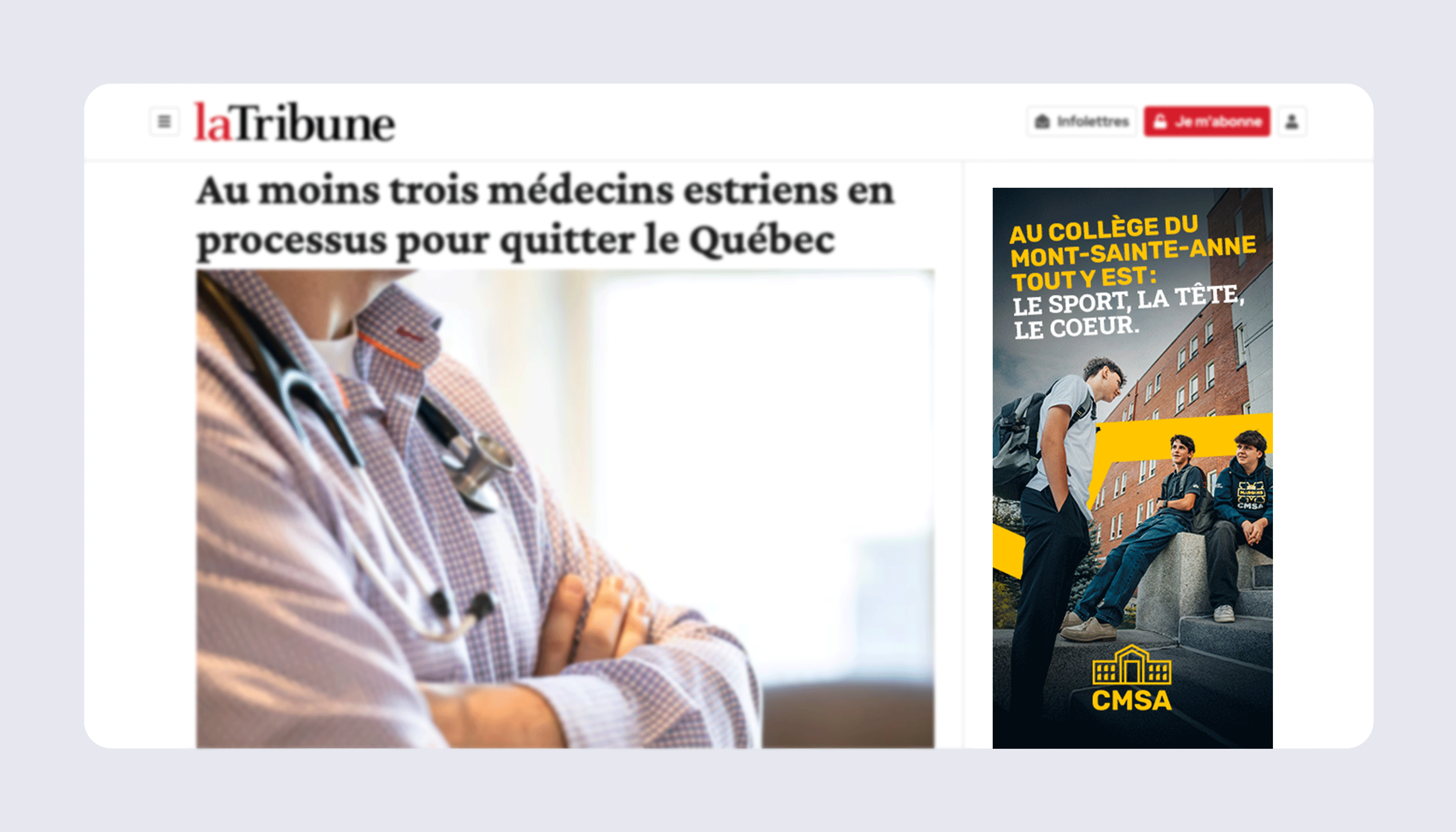 Collège du Mont-Sainte-Anne 10