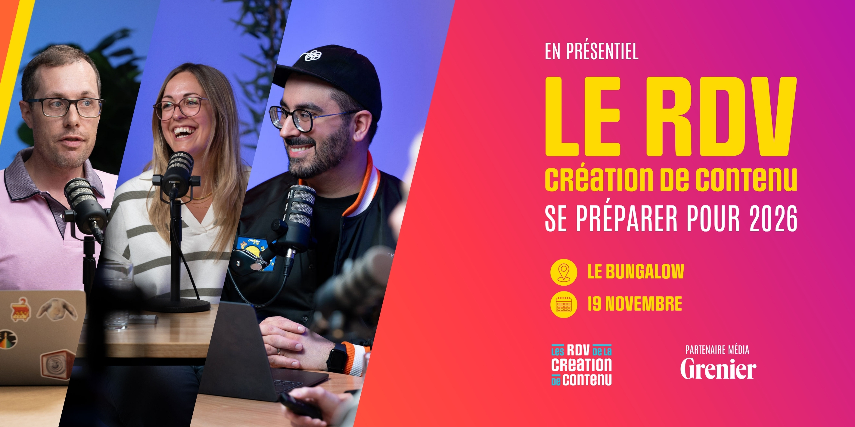 Rendez-vous de la création de contenu 