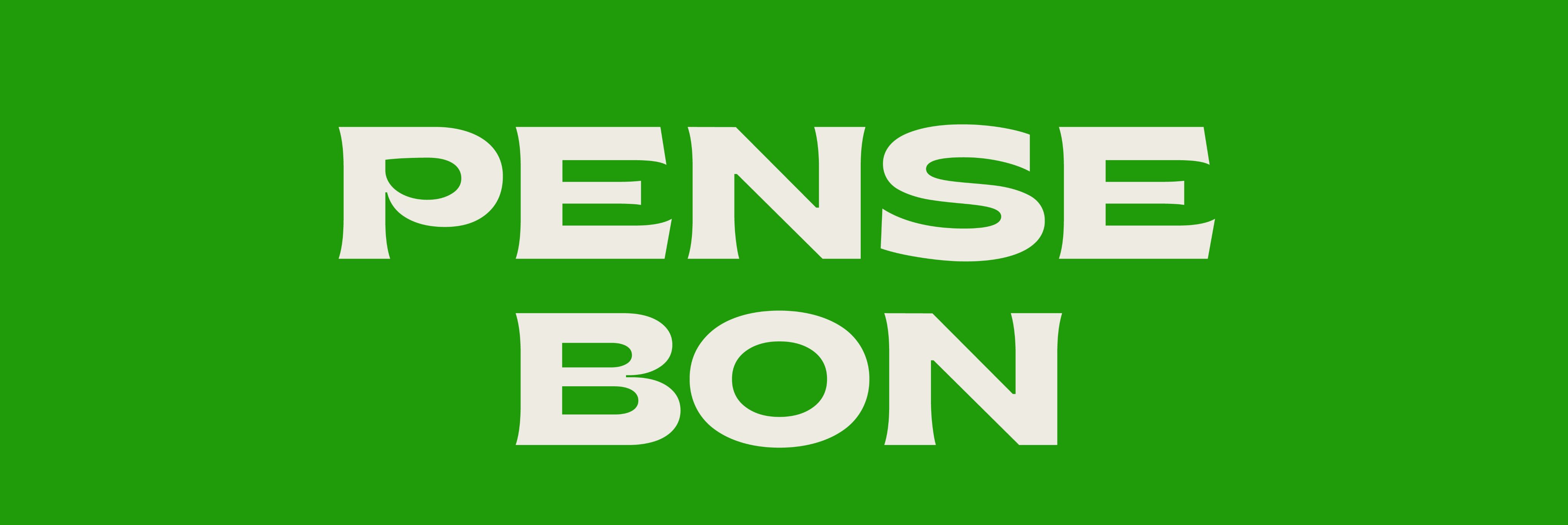 pense bon 1