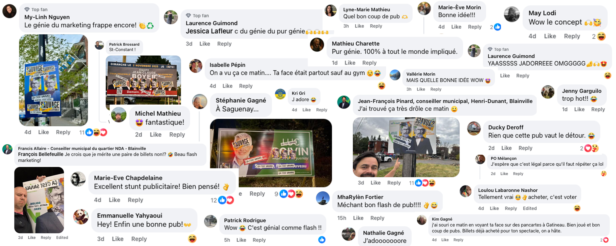 François Bellefeuille commentaires