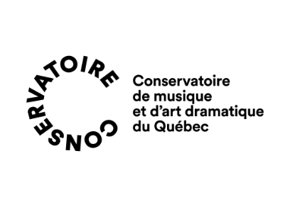 Conservatoire de musique et d'art dramatique du Québec logo